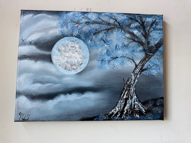 8x12 Blue Bliss