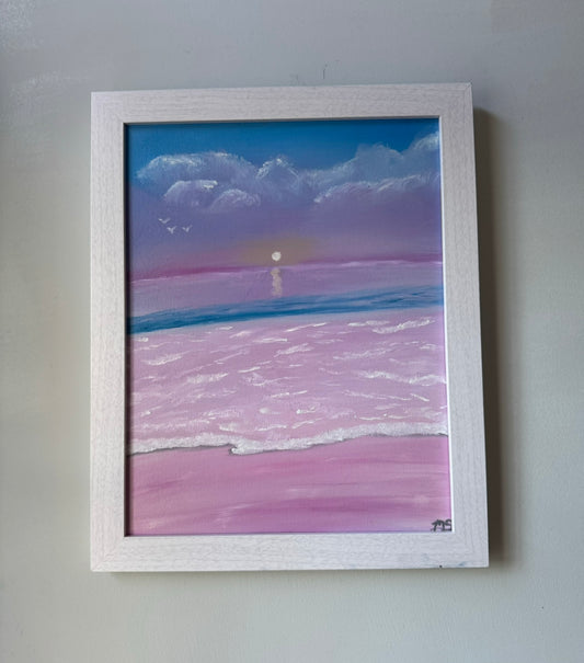 11x14 Pink Oceans