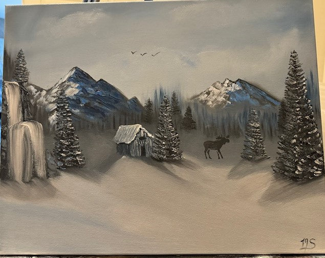 16x20 Winter's Peace